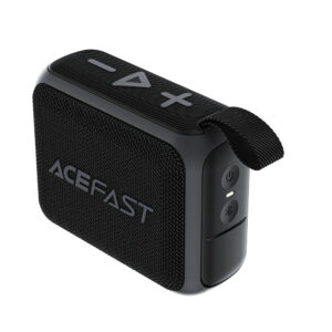 Acefast K4 Go Bluetooth 5.4 Mini nešiojama kolonėlė - juodos spalvos
