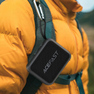 Acefast K4 Go Bluetooth 5.4 Mini nešiojama kolonėlė - juodos spalvos - Image 7