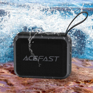 Acefast K4 Go Bluetooth 5.4 Mini nešiojama kolonėlė - juodos spalvos - Image 8