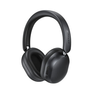 Acefast H12 Wireless On-Ear Bluetooth 5.4 ausinės with ANC - juodos spalvos