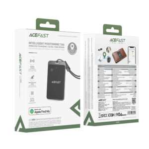 Acefast S3 metal card positioning device single metal pilkos spalvos - Image 9