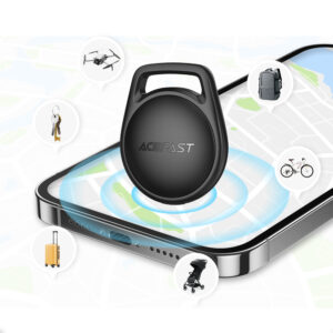 Acefast S2 Bluetooth Locator Compatible with Apple Find My - juodos spalvos - Image 6
