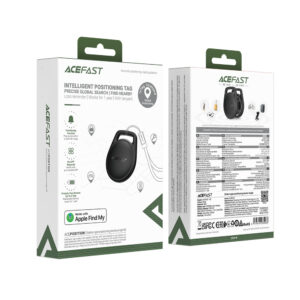 Acefast S2 Bluetooth Locator Compatible with Apple Find My - juodos spalvos - Image 7