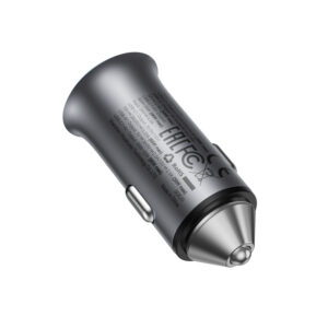 Acefast B16 95W USB-A + USB-C automobilinis įkroviklis - pilkos spalvos - Image 3