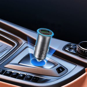 Acefast B16 95W USB-A + USB-C automobilinis įkroviklis - pilkos spalvos - Image 5