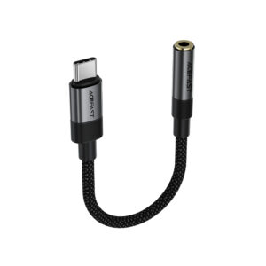 Acefast J12 USB-C to 3.5mm mini jack adapter - juodos spalvos - Image 4