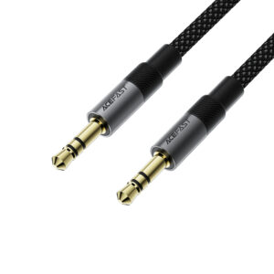 Acefast J10 AUX cable mini jack 3.5mm 1m - juodos spalvos - Image 2