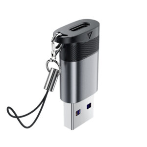 Acefast J8 USB-C - USB-A Adapter - pilkos spalvos