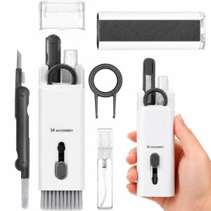 Wozinsky HWZ-71G 7-in-1 Multifunctional Electronics Cleaning Kit - pilkos spalvos