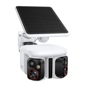 Baseus Security X1 Pro Dual Camera 3K Outdoor Camera - baltos spalvos