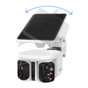 Baseus Security X1 Pro Dual Camera 3K Outdoor Camera - baltos spalvos - Image 4