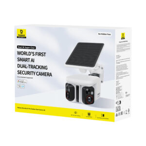 Baseus Security X1 Pro Dual Camera 3K Outdoor Camera - baltos spalvos - Image 5