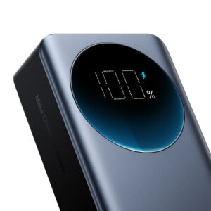 Joyroom JR-PBF05 Pro 30000mAh 65W Powerbank with Digital Display 2x USB-C 1x USB-A - juodos spalvos - Image 5