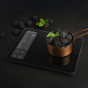Wozinsky WIK-16 Smart Kitchen Scale with Digital Display, Bluetooth App - juodos spalvos - Image 5