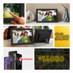 Wozinsky WRC-32 10.1" Digital Photo Frame with Frameo 32GB App - juodos spalvos - Image 6