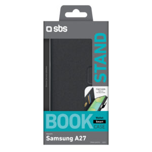 SBS Wallet Smooth dėklas skirtas Samsung Galaxy A27 with Flip - juodos spalvos - Image 2