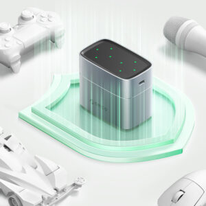 Orico EV8 AA Lithium Battery Charger with Storage Function - sidabro spalvos - Image 8