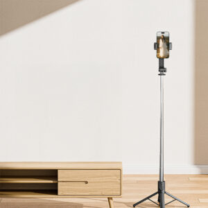 Selfie stick Orico SPV100 mini tripod Bluetooth 360 degree rotation - juodos spalvos - Image 4