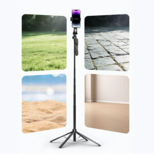 Selfie stick Orico SPN185 1/4" tripod for phone camera with 360 degree rotation Bluetooth 5.2 - juodos spalvos - Image 6