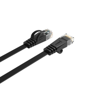 Kabel sieciowy Ethernet Orico PUG-C7B CAT7 10Gbps RJ45 internetowy LAN płaski 3 m - juodos spalvos - Image 4
