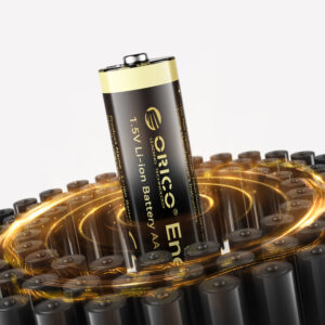 Orico Ener-G EG5C lithium battery 1.5V 2100mWh AA USB-C rechargeable battery 4 pcs. - Image 4