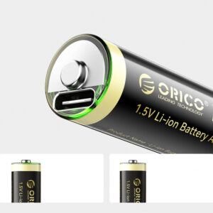 Orico Ener-G EG5C lithium battery 1.5V 2100mWh AA USB-C rechargeable battery 4 pcs. - Image 7