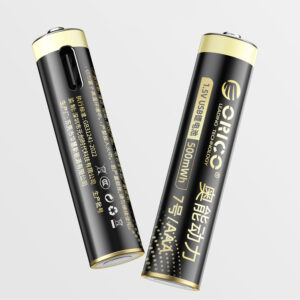 Orico Ener-G EG7C AAA Lithium Battery 1.5V 500mWh USB-C Rechargeable Battery with Charging Cable 2 pcs. - Image 2
