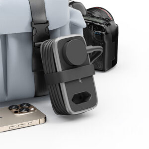 Orico AP3 65W GaN 6in1 Power Strip 2x AC + 2x USB-A + 2x USB-C - juodos spalvos - Image 3