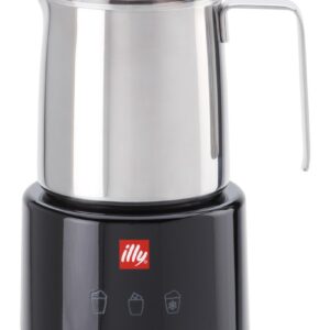 Illy 23760 Pieno plakiklis arba šildytuvas Juoda, Nerūdijančiojo plieno