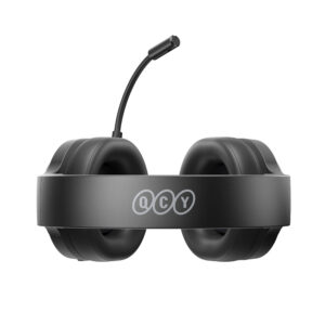 QCY V200 Pro Wired žaidimų ausinės with 7.1 Sound and Detachable Mikrofonas - juodos spalvos - Image 6
