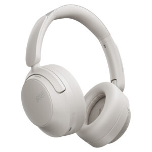 QCY H3S Wireless On-Ear ausinės with LDAC and ANC Noise Cancellation - baltos spalvos - Image 2