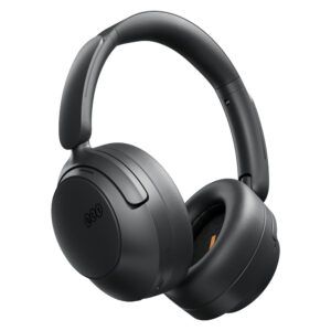 QCY H3S Wireless On-Ear ausinės with LDAC and ANC Noise Cancellation - juodos spalvos - Image 2