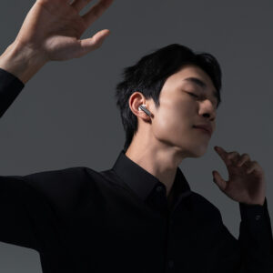 QCY Melobuds N60 Wireless In-Ear ausinės with LDAC and ANC Noise Cancellation - baltos spalvos - Image 6