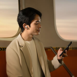QCY Melobuds N60 Wireless In-Ear ausinės with LDAC and ANC Noise Cancellation - baltos spalvos - Image 8