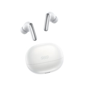 QCY MeloBuds N20 Wireless In-Ear Noise Cancelling ANC ausinės - baltos spalvos - Image 7