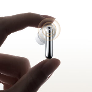 QCY MeloBuds N20 Wireless In-Ear Noise Cancelling ANC ausinės - baltos spalvos - Image 8