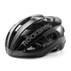 Rockbros LK-66 Lightweight dviratininko šalmas 58-62 cm - juodos spalvos