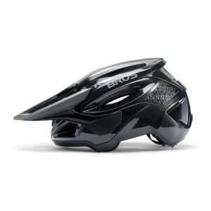 Rockbros LK-99 Mountain dviratininko šalmas with Adjustable Visor and Magnetic Closure 58-62 cm - juodos spalvos - Image 2