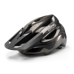Rockbros LK-99 Mountain dviratininko šalmas with Adjustable Visor and Magnetic Closure 58-62 cm - Titanium