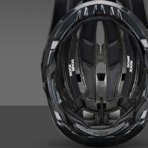 Rockbros LK-99 Mountain dviratininko šalmas with Adjustable Visor and Magnetic Closure 58-62 cm - Titanium - Image 8