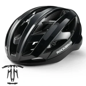 Universal cycling helmet Lingzhe LK-69 dydis L juodos spalvos 58-62 cm - Image 2