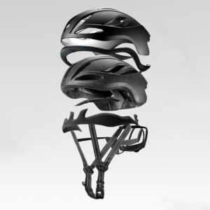 Rockbros TS-42 lightweight dviratininko šalmas 58-62 cm - titanium - Image 9
