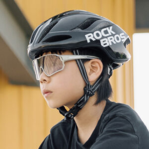 Rockbros TS-42 Lightweight dviratininko šalmas 58-62 cm - juodos spalvos - Image 4