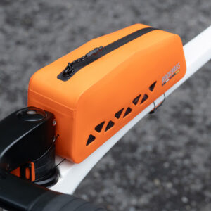 Rockbros ROAD TO SKY AS-142 Waterproof Frame Bag 1L - oranžinės spalvos - Image 5