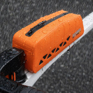 Rockbros ROAD TO SKY AS-142 Waterproof Frame Bag 1L - oranžinės spalvos - Image 2