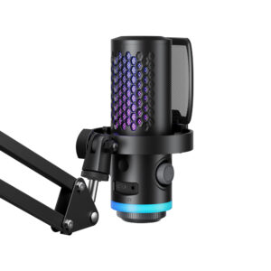 BOYA CastMic G40B Wired Gaming Mikrofonas with Arm, USB-C - juodos spalvos - Image 2