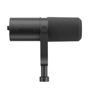 BOYA CastMic P60 Wired USB XLR Studio Mikrofonas - juodos spalvos - Image 4