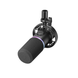 BOYA CastMic S60 Wired Dynamic Gaming Mikrofonas USB XLR - juodos spalvos
