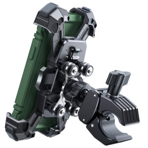 Joyroom JR-ZS598 Anti-vibration Handlebar Phone Holder - juodos spalvos