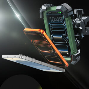 Joyroom JR-ZS598 Anti-vibration Handlebar Phone Holder - juodos spalvos - Image 5